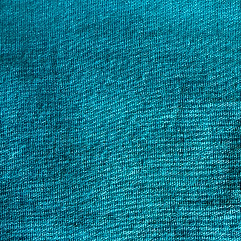 Sincerly Jules Wide Leg Pants Teal Blue Size Small Linen Blend NEW - Picture 12 of 12